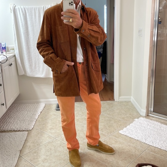 Hickey Freeman men’s suede jacket L - Picture 4 of 10